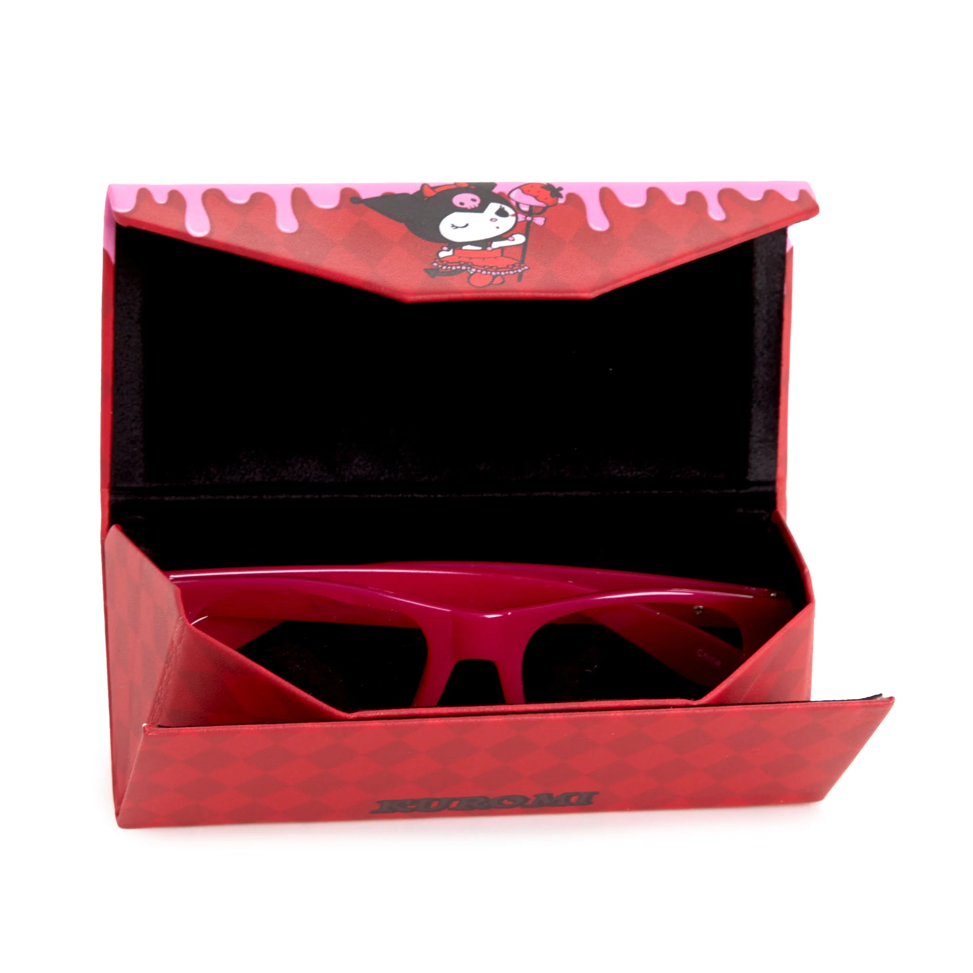 Kuromi Convertible Eyewear Case (Strawberry Treat Series)