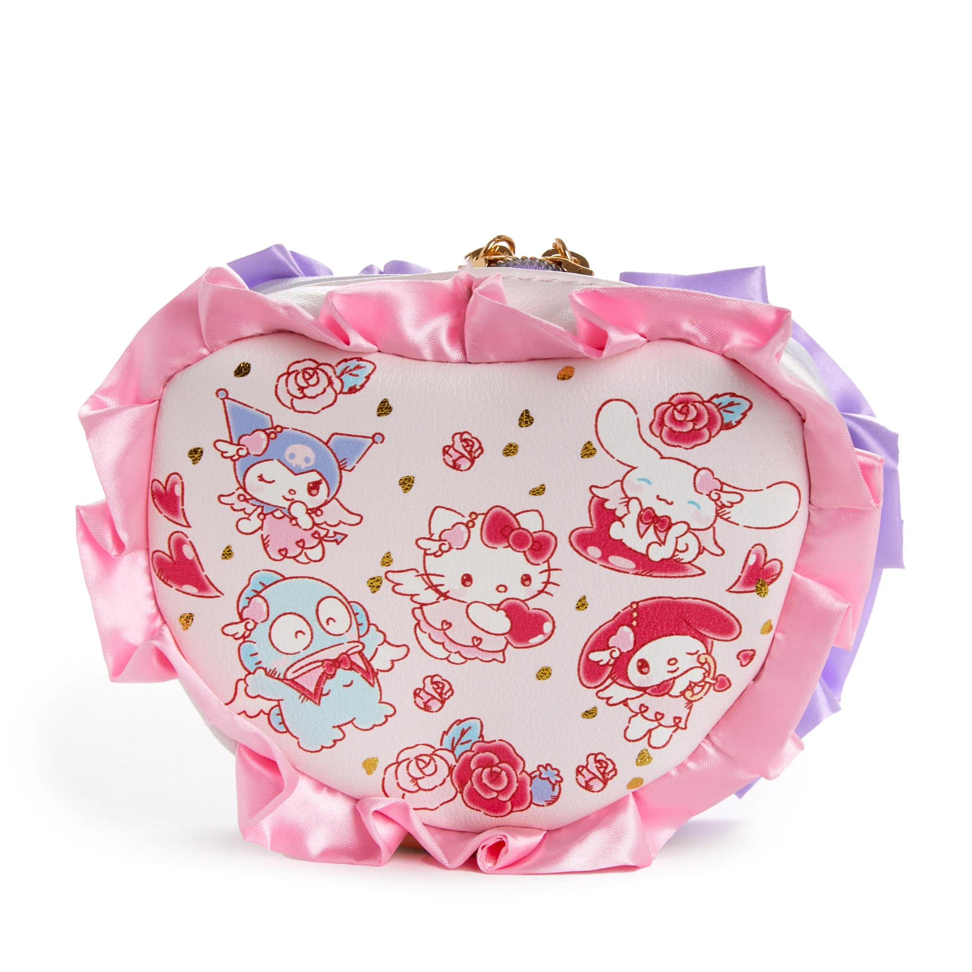Sanrio Characters Mini Heart Zipper Pouch (Bright and Dark Angel Series)