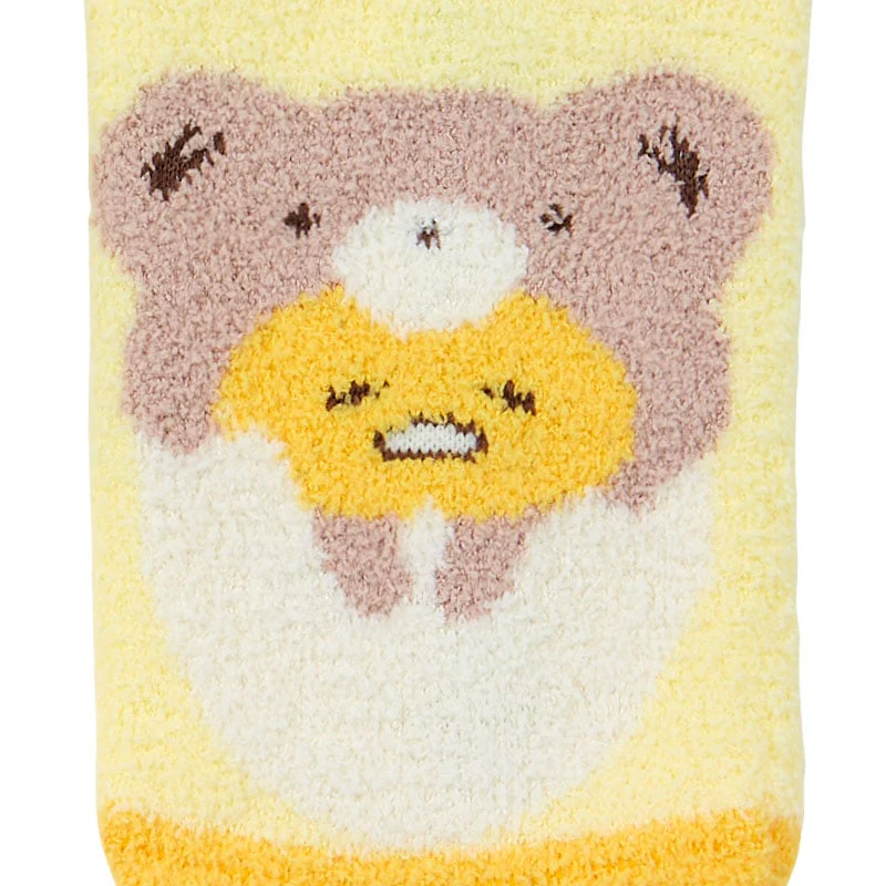 Gudetama Teddy Bear Cozy Ankle Socks
