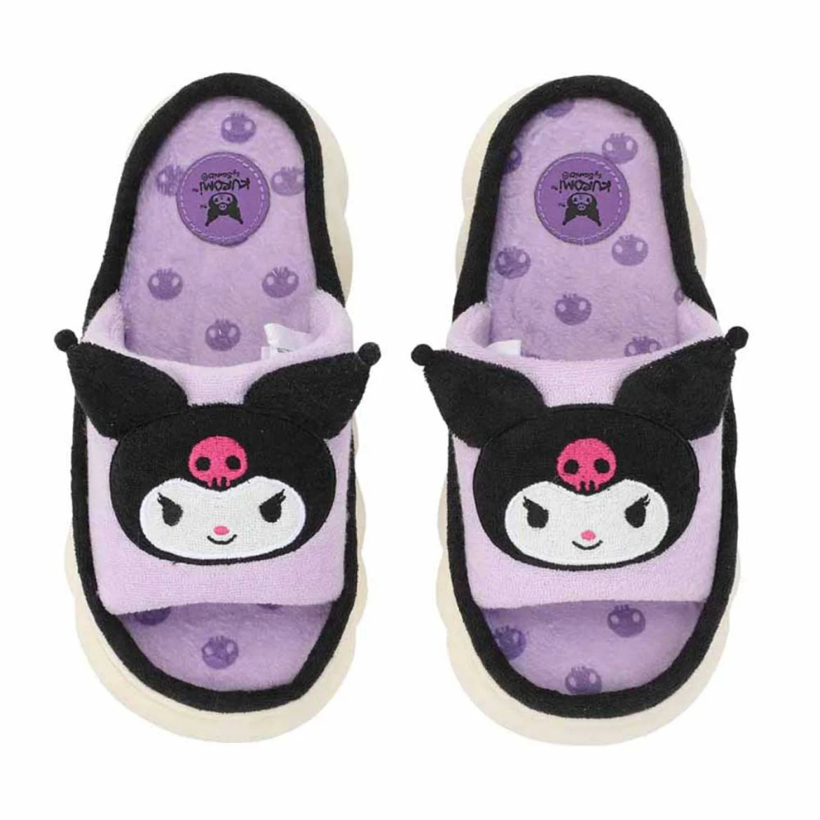 Kuromi 3D Cloud Loungewear Slides