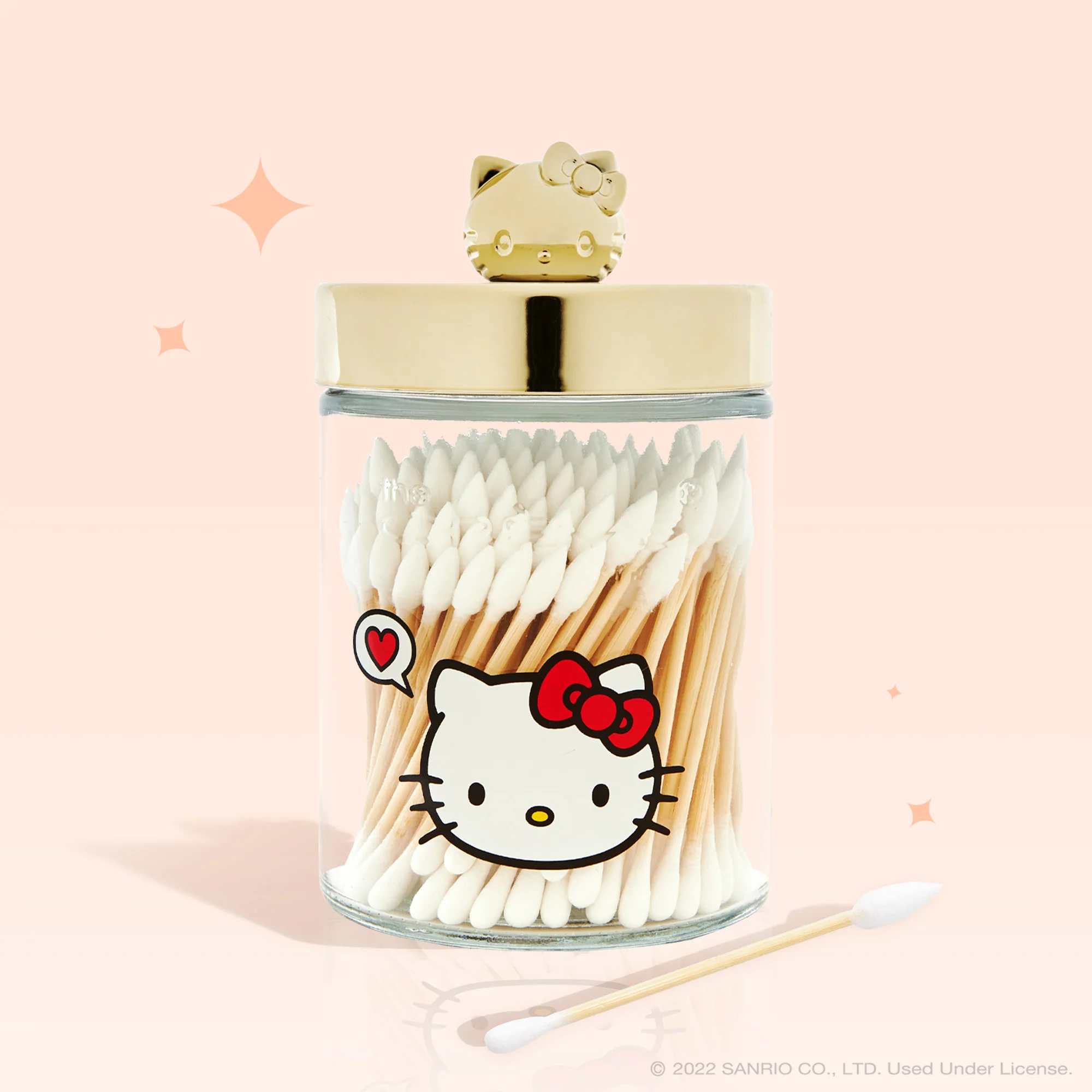 Hello Kitty x The Crème Shop Exfoliating Cotton Swabs