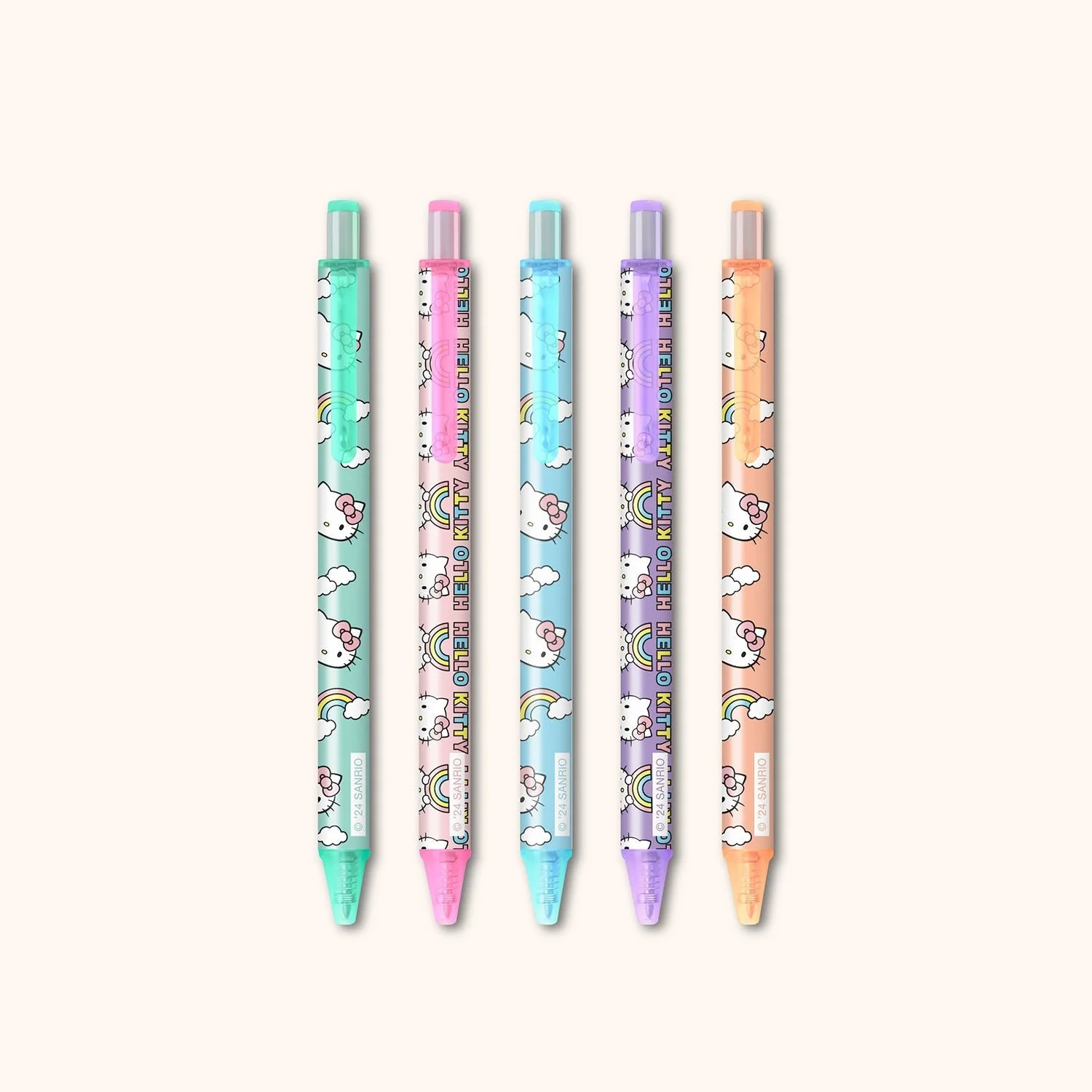 Hello Kitty x Studio Oh! Classic Blue Gel Pens