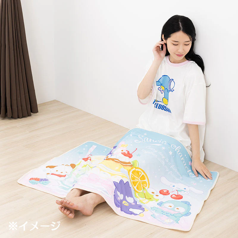 Sanrio Characters Lap Blanket (Soda Float Series)
