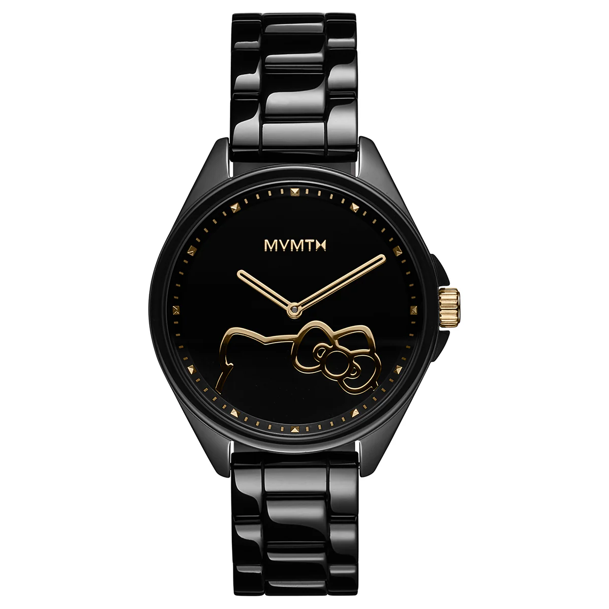 Hello Kitty x MVMT Coronada Watch (Gloss Black)