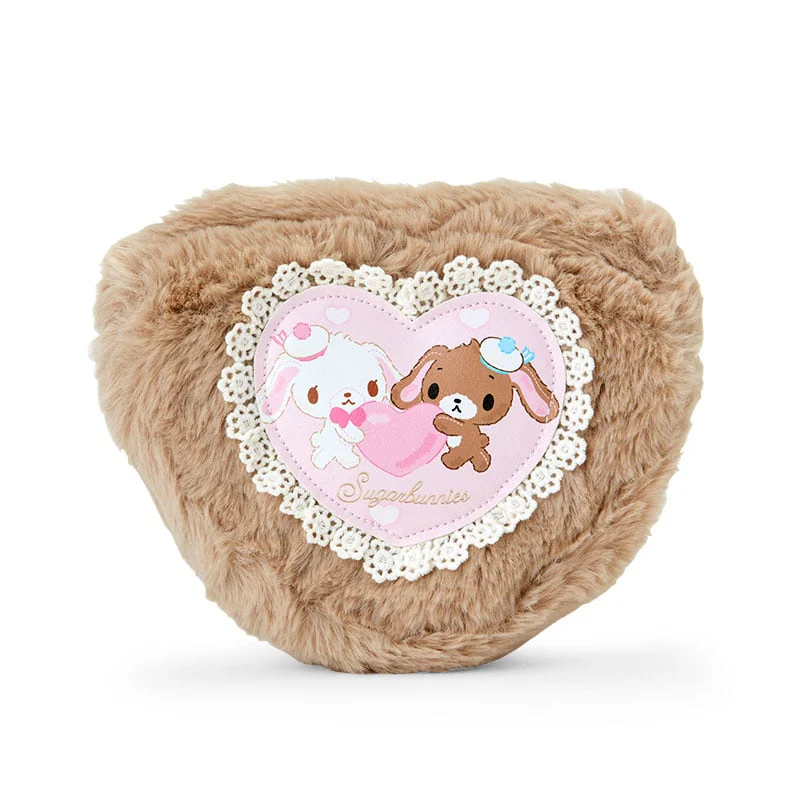Sugarbunnies Plush Zipper Pouch (Heisei Fluffy Heart Series)