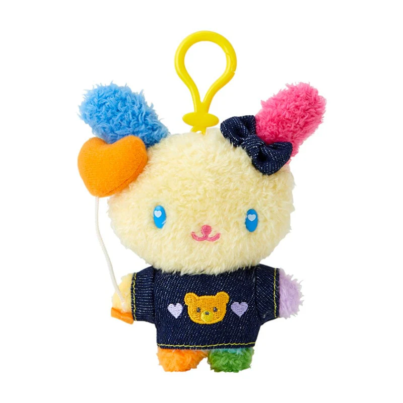 U*SA*HA*NA Keychain Mascot Clip (Denim Patch Series)