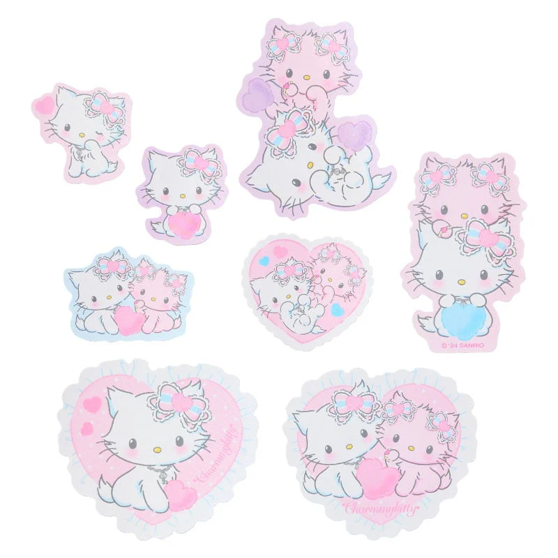 Charmmy Kitty 16-pc Sticker Pack (Heisei Fluffy Heart Series)