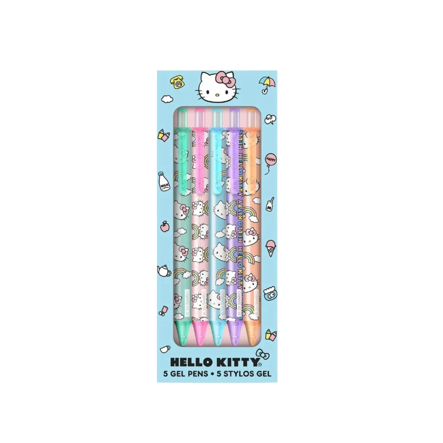 Hello Kitty x Studio Oh! Classic Blue Gel Pens