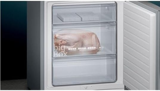 SIEMENS Réfrigérateur congélateur bas KG 49 E AI CA IQ500 Inox anti trace de doigts